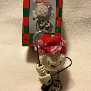 Golf Ball Christmas Ornament